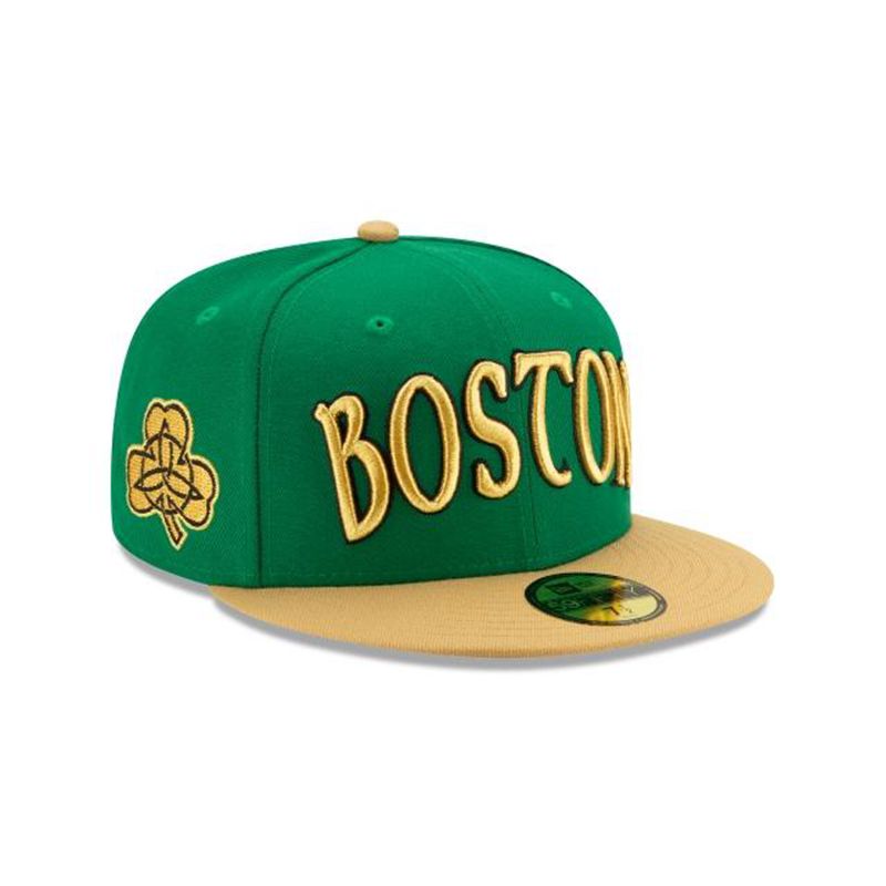 NBA Boston Celtics 2019 Authentics City Series 59Fifty Fitted (CEJ1336) - Green New Era Caps